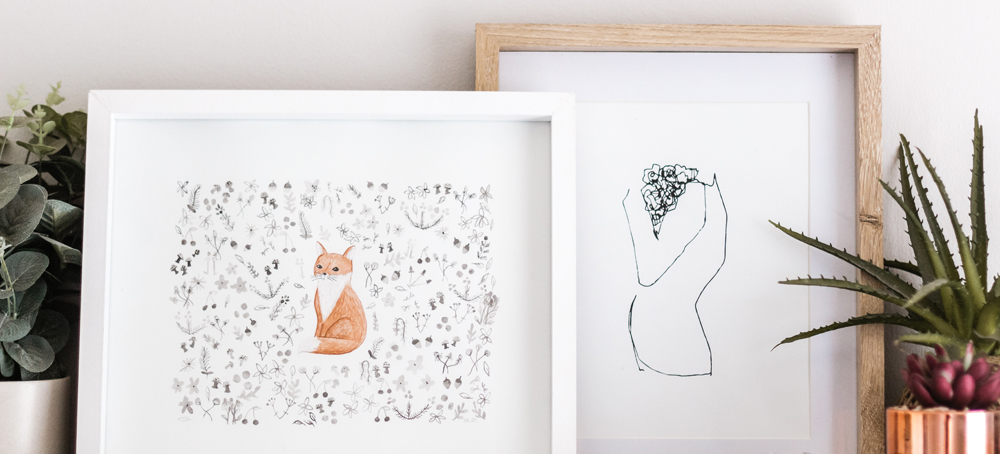 How to frame black & white photographs